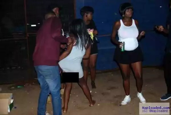 Photos: Women Dance And Show Off Their Private Parts To Men In Exchange For Beer